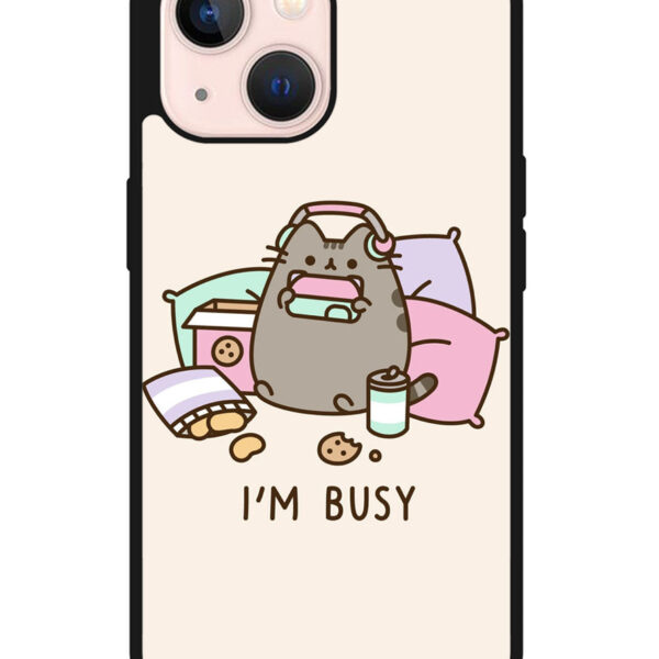 Pusheen The Cat Very Busy iPhone 13 Mini Case CT0983