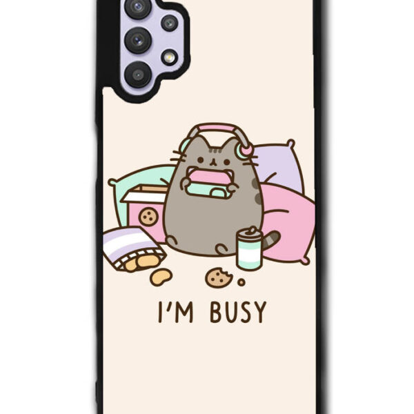 Pusheen The Cat Very Busy Samsung Galaxy A32 5G Case CT0983