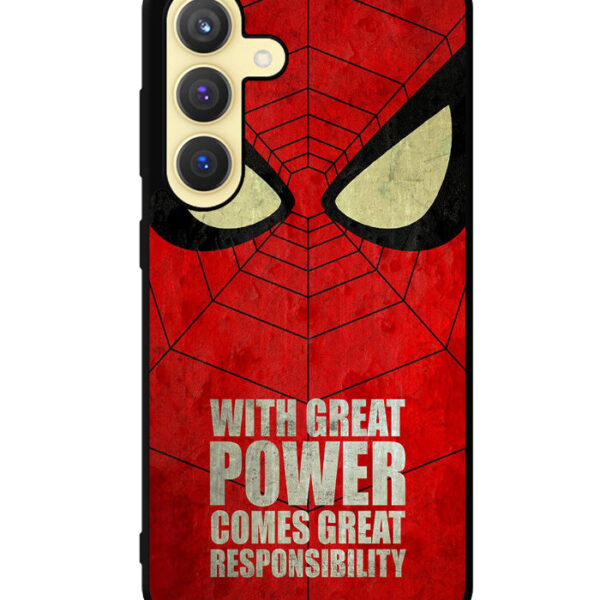 Quotes Spider-man Samsung Galaxy S24 Plus Case CT0140
