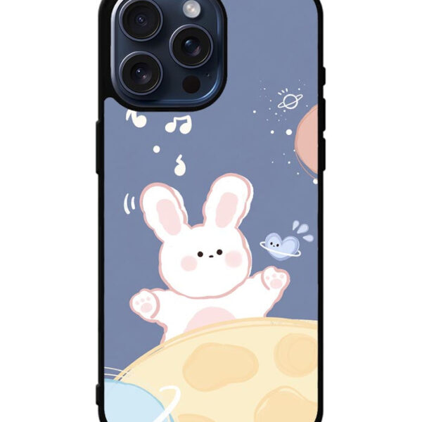 Rabbit Adventure Planet iPhone 15 Pro Max Case CT9052