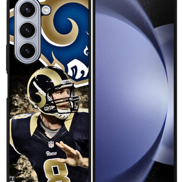rams nfl Samsung Galaxy Z Fold 5 2023 5G Case CT8731