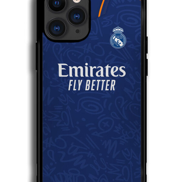 Real Madrid 2021-2022 Away Jersey iPhone 13 Pro Case CT8804