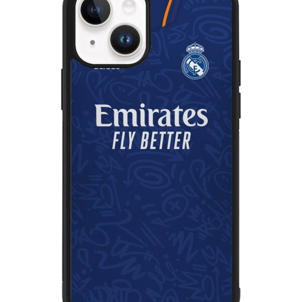 Real Madrid 2021-2022 Away Jersey iPhone 15 Plus Case CT8804