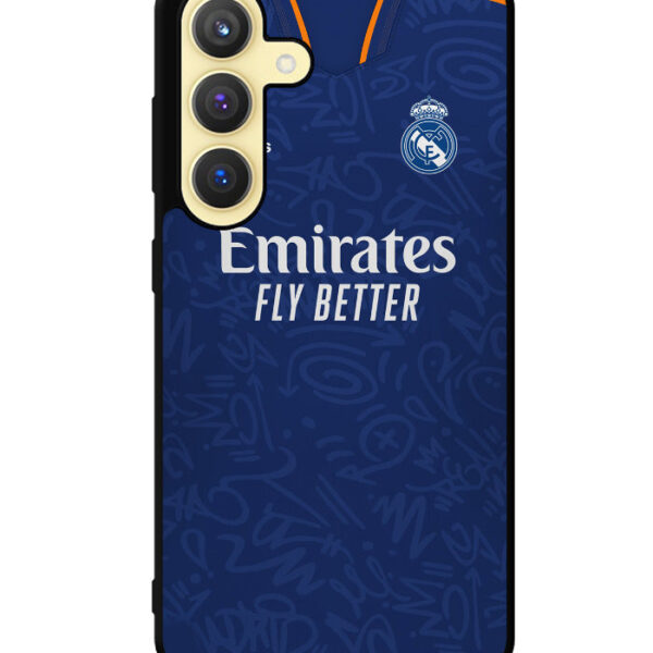 Real Madrid 2021-2022 Away Jersey Samsung Galaxy S24 Plus Case CT8804