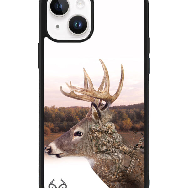 Realtree Deer and Hunter iPhone 15 Plus Case CT2729