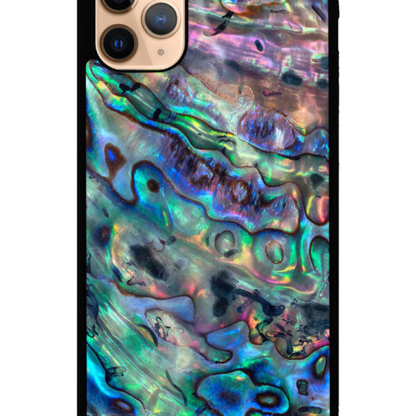 Red And Silver Abalone iPhone 11 Pro Max Case CT5471