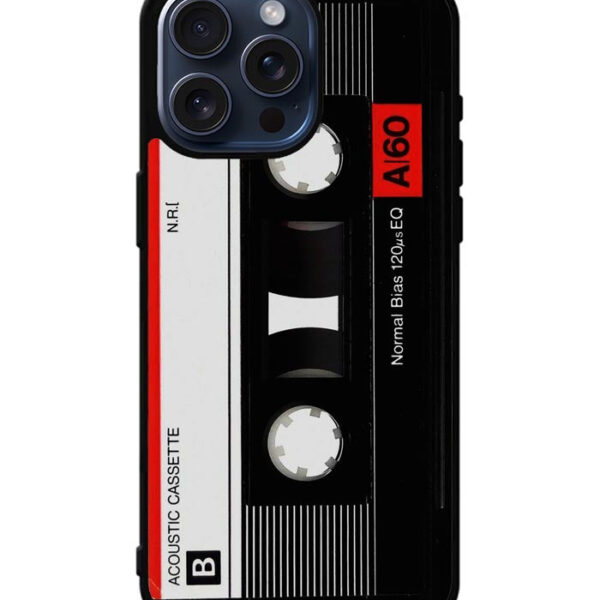 Retro Cassette iPhone 15 Pro Max Case CT9763