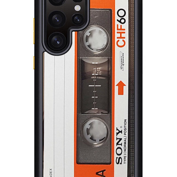 Retro Cassette Kaset Samsung Galaxy S22 Ultra 5G Case CT5097