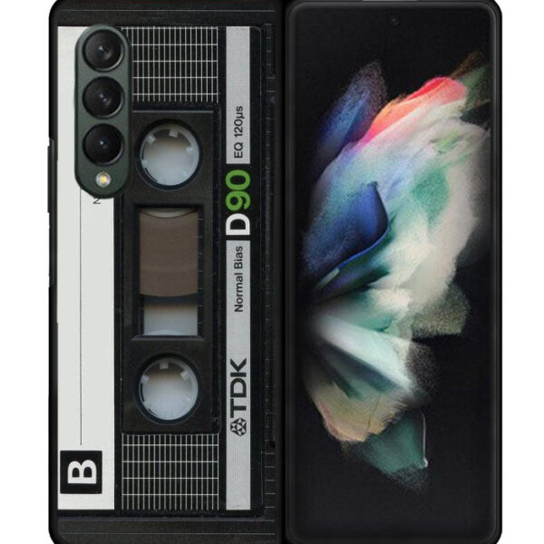 Retro Cassette Tape D90 Samsung Galaxy Z Fold 3 5G CT8857
