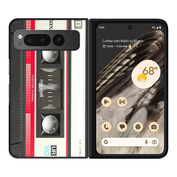 Retro Cassette Tape Google Pixel Fold CT0219