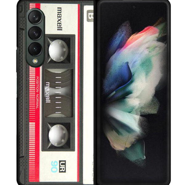 Retro Cassette Tape Google Samsung Galaxy Z Fold 3 5G CT0219