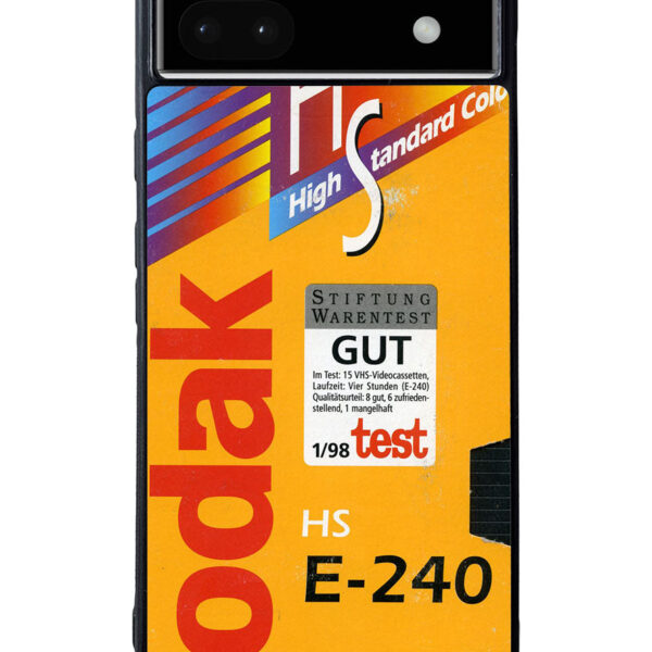 Retro VHS Kodak Google Pixel 6A Case CT6783