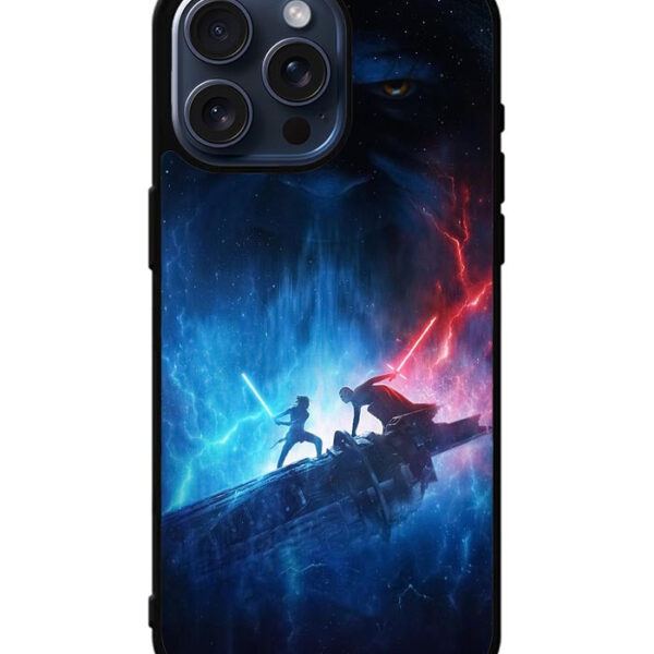 Rey vs Kylo Ren Dh Sidious Star Wars iPhone 15 Pro Max Case CT5346