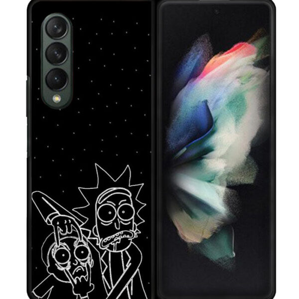 rick and morty art Samsung Galaxy Z Fold 3 5G CT0475