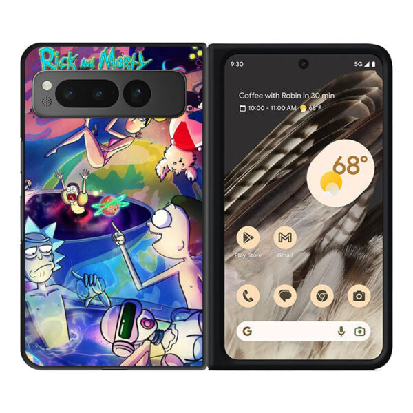 rick and morty fan art Google Pixel Fold CT1631