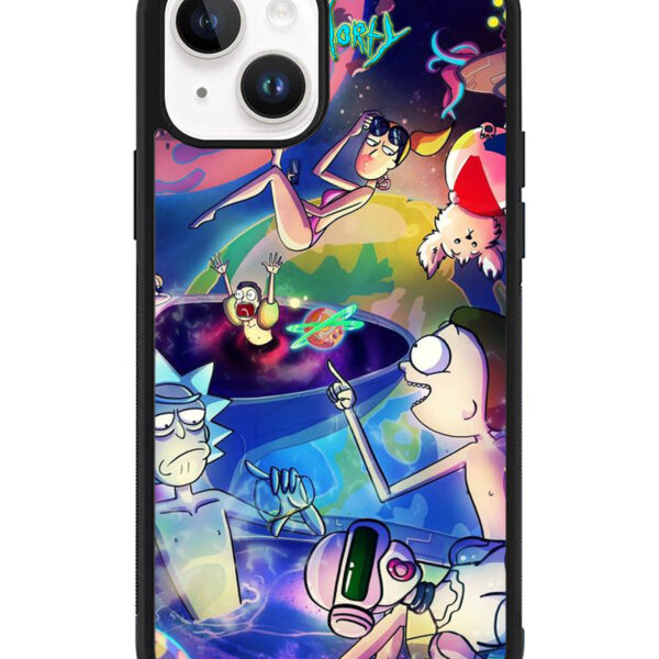 rick and morty fan art iPhone 15 Plus Case CT1631