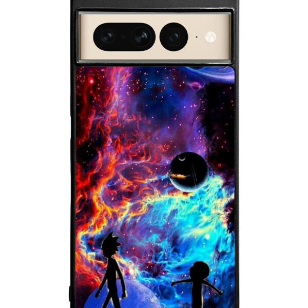 Rick and Morty Flat Google Pixel 7 Pro Case CT1370