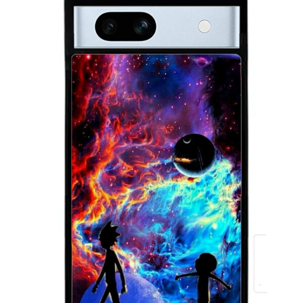Rick and Morty Flat Google Pixel 7A Case CT1370