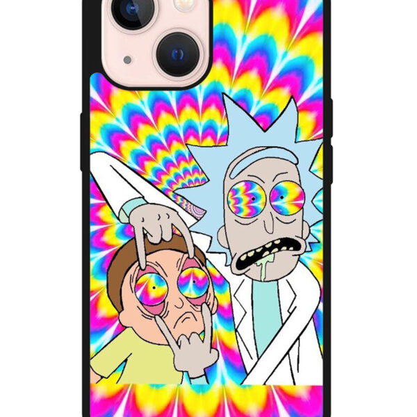 Rick and Morty streaked Google iPhone 13 Mini Case CT0090