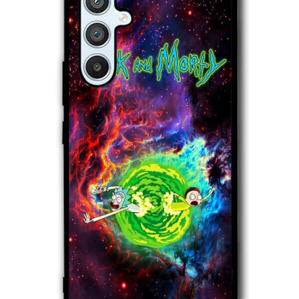 Rick And Morty Wallpaper Samsung Galaxy A54 5G Case CT1036