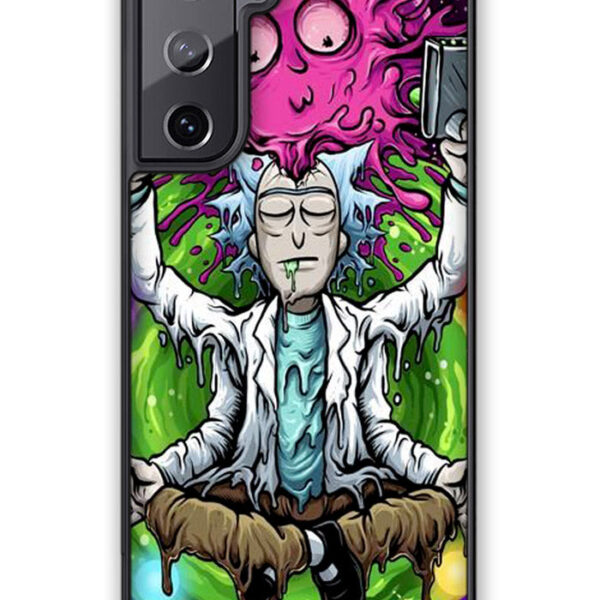 Rick n Morty Art Google Samsung Galaxy S21 FE 5G Case CT1364