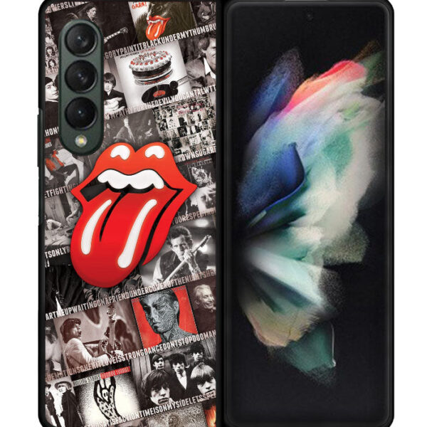 Rolling Stones Collage Samsung Galaxy Z Fold 3 5G CT0457