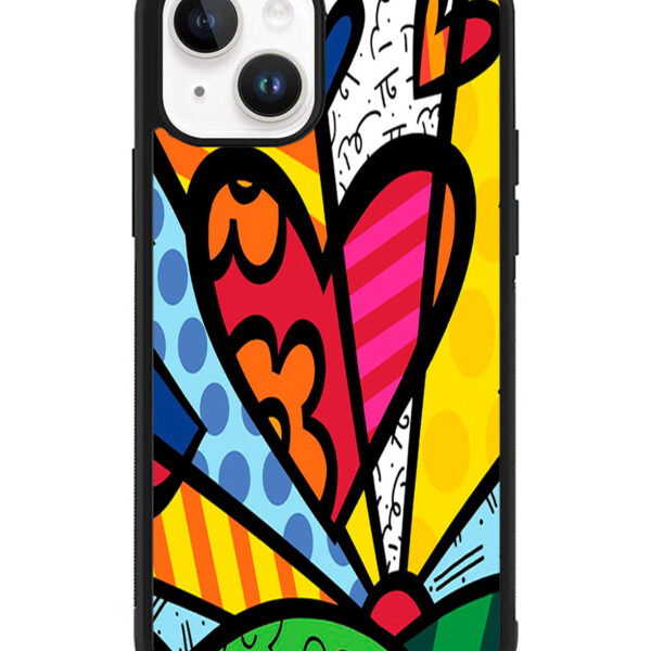 romero britto pop iPhone 15 Plus Case CT1018