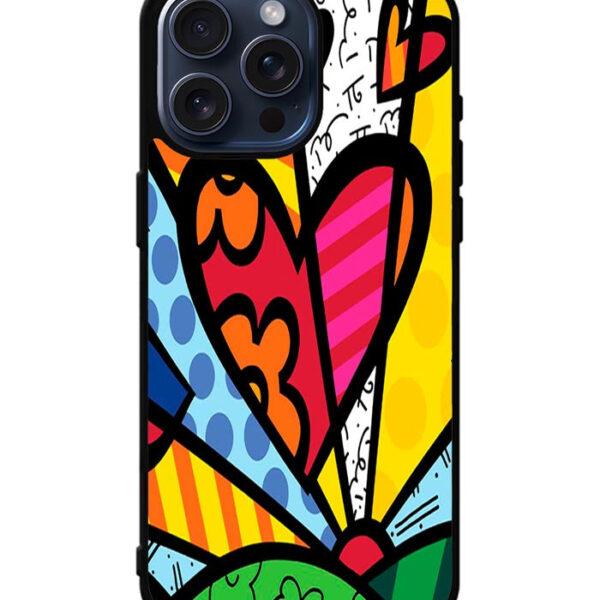 romero britto pop iPhone 15 Pro Max Case CT1018