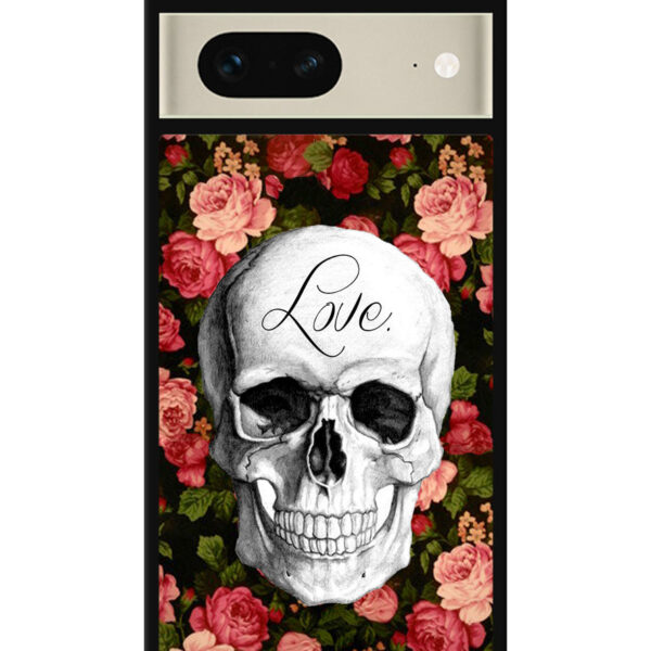 Rose Skull Google Google Pixel 7 Case CT1407