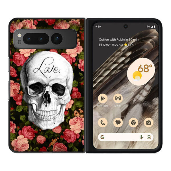 Rose Skull Google Pixel Fold CT1407