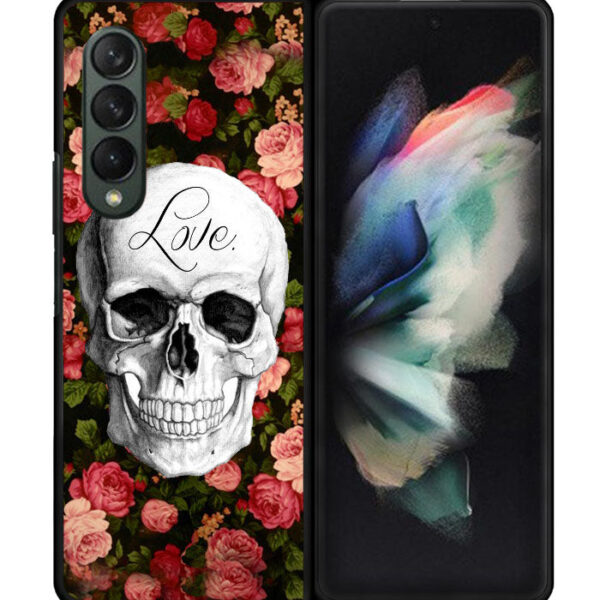 Rose Skull Samsung Galaxy Z Fold 4 5G CT1407