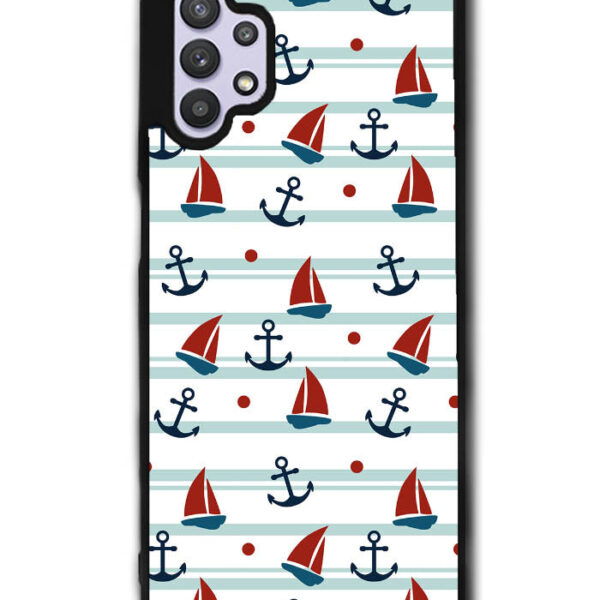 Sailor Pattern Samsung Galaxy A32 5G Case CT5111