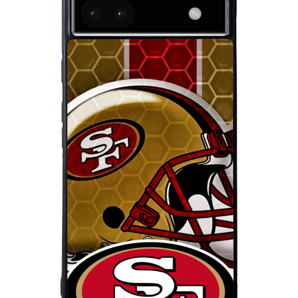 San Francisco 49ers logo Google Pixel 6A Case CT0842