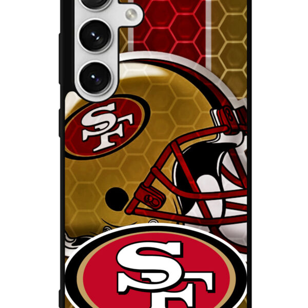 San Francisco 49ers logo Samsung Galaxy S24 5G Case CT2690