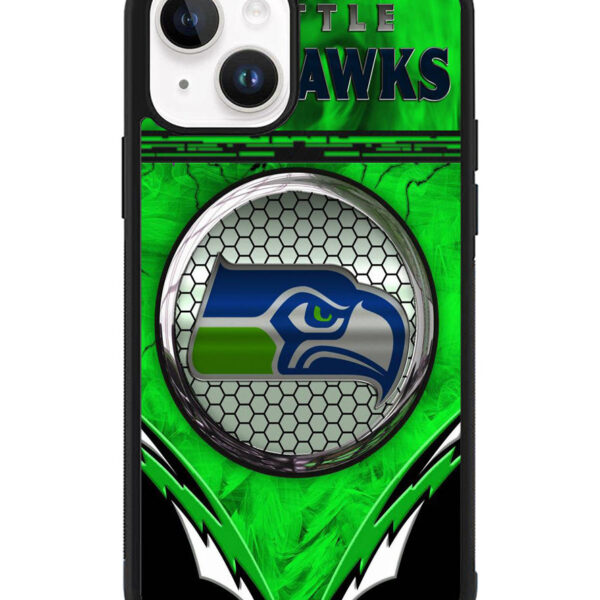 Seattle Seahawks Logo iPhone 15 Case CT9545