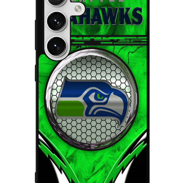 Seattle Seahawks Logo Samsung Galaxy S24 5G Case CT9545
