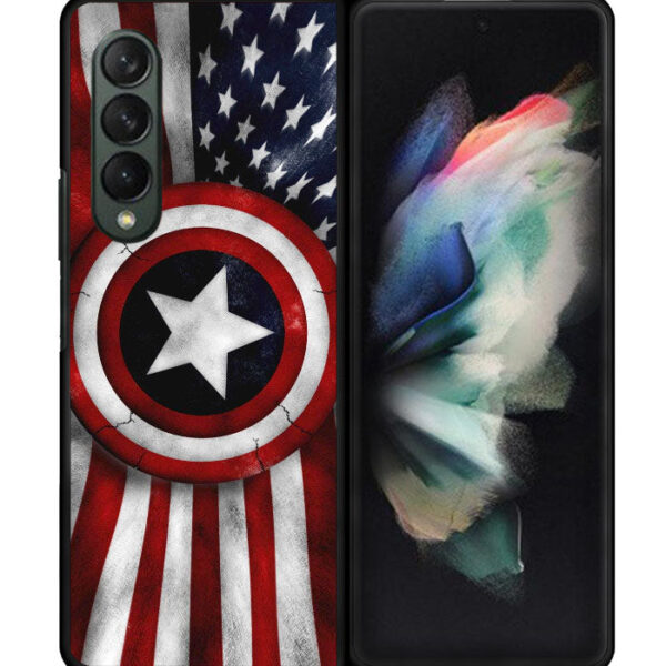 Shield Captain America Google Samsung Galaxy Z Fold 3 5G CT1449