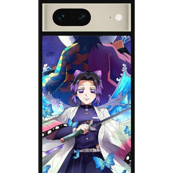 Shinobu and Giyuu Demon Slayer Google Pixel 7 Case CT7184