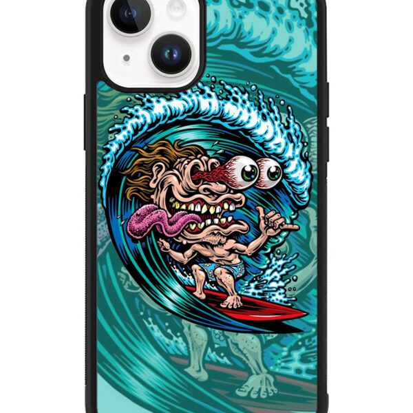 Skateboard Art Surfing iPhone 15 Plus Case CT11027
