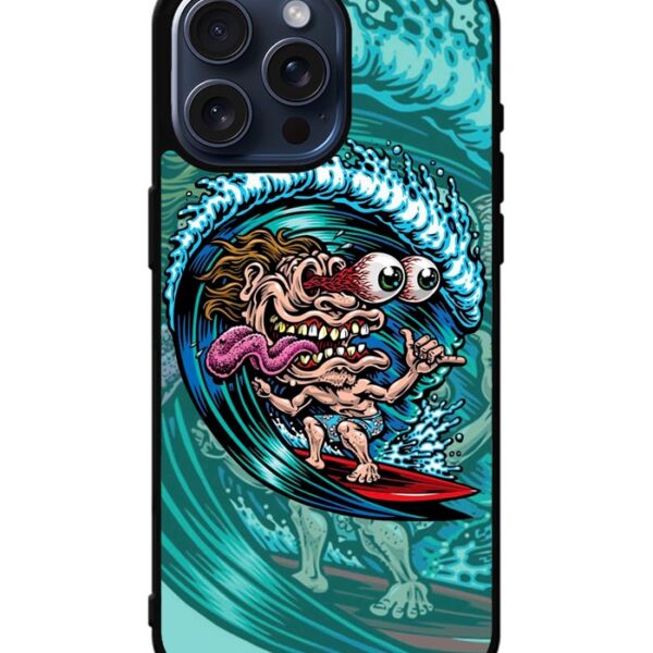 Skateboard Art Surfing iPhone 15 Pro Max Case CT11027