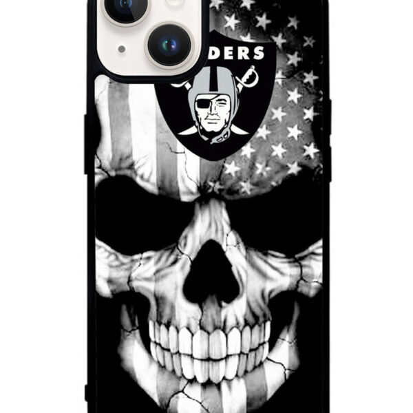 Skull Oakland Raiders Google iPhone 14 Plus Case CT1909