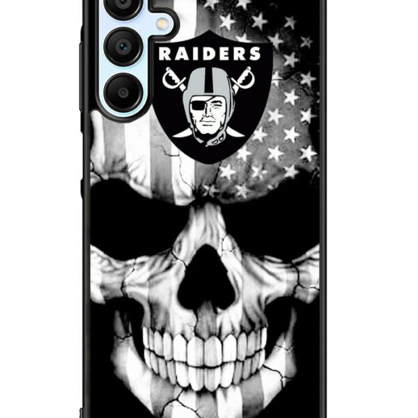 Skull Oakland Raiders Samsung Galaxy A15 5G Case CT1909