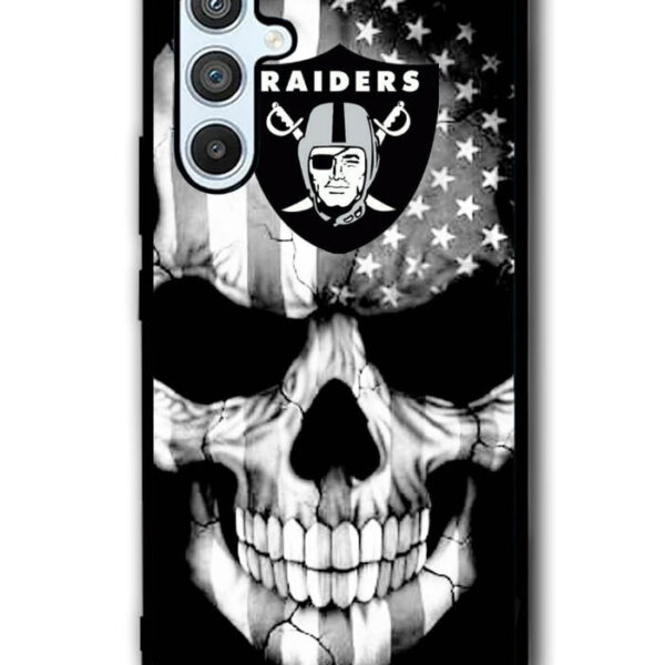 Skull Oakland Raiders Samsung Galaxy A54 5G Case CT1909