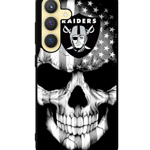 Skull Oakland Raiders Samsung Galaxy S24 Plus Case CT1909