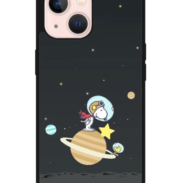 Snoopy in Galaxy Google iPhone 13 Mini Case CT0350