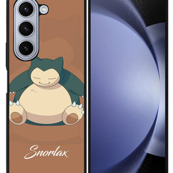 Snorlax Samsung Galaxy Z Fold 5 2023 5G Case CT9537
