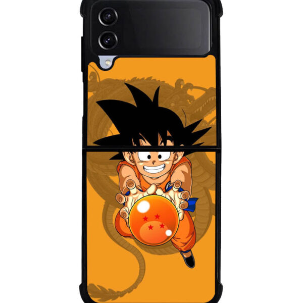 Son Goku and the Dragon Ball Samsung Galaxy Z Flip 3 5g Case CT0694