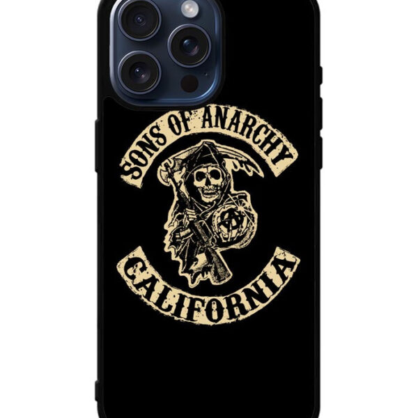 Sons of Anarchy California iPhone 15 Pro Max Case CT0654