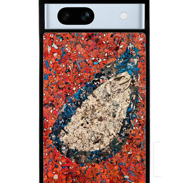 Spiderman Eye Collage Marvel Avengers Google Pixel 7A Case CT1345