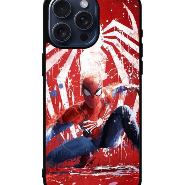 Spiderman Grunge iPhone 15 Pro Max Case CT6643
